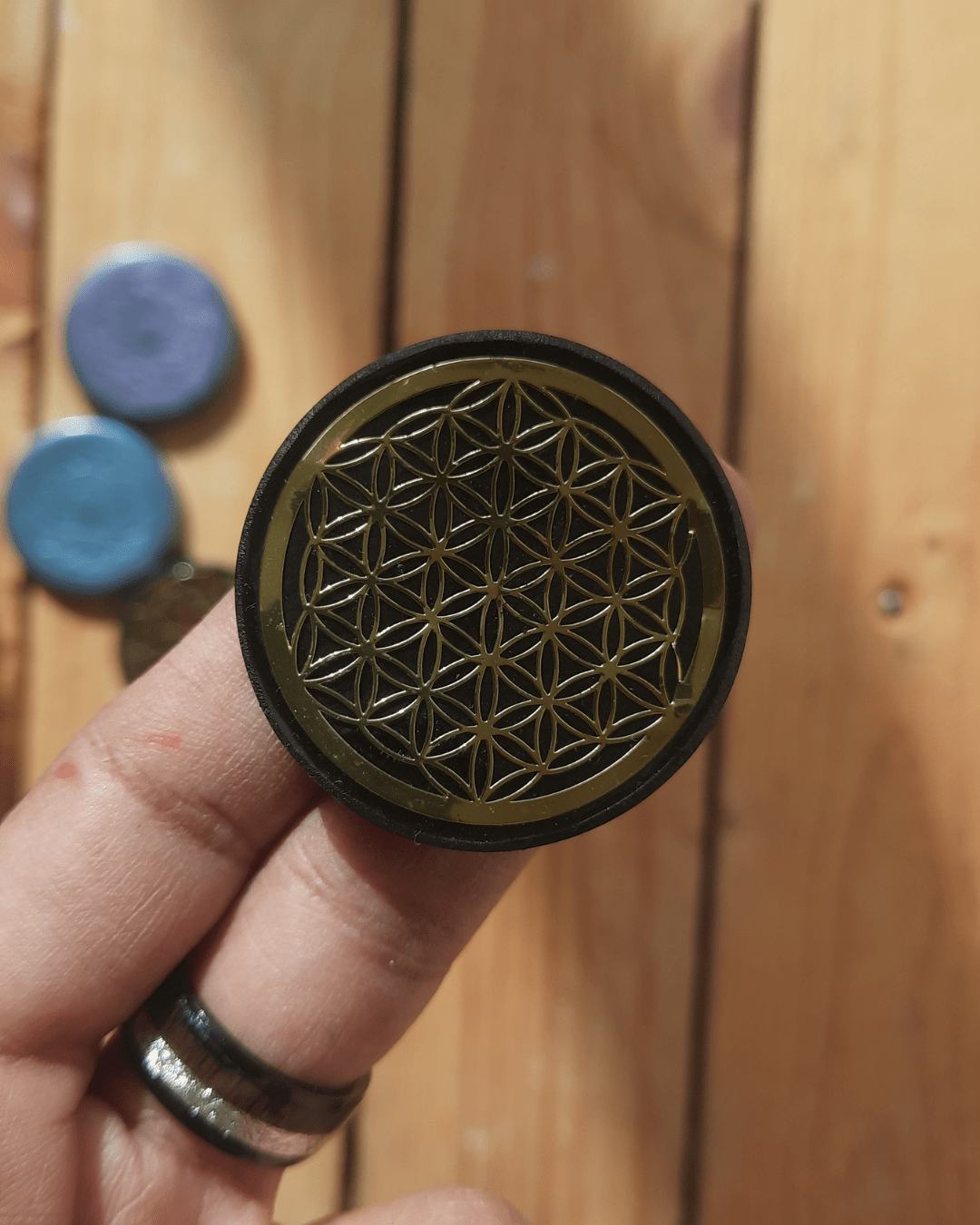 Cellphone Orgonite EMF Shield - Sacred