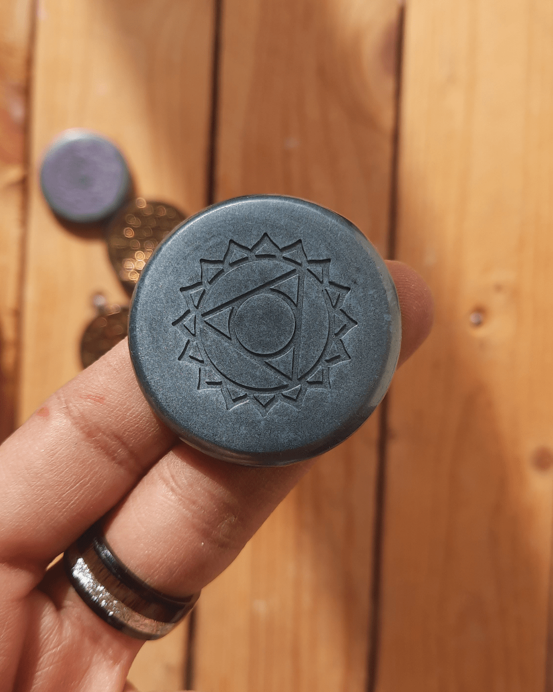 Cellphone Orgonite EMF Shield - Sacred
