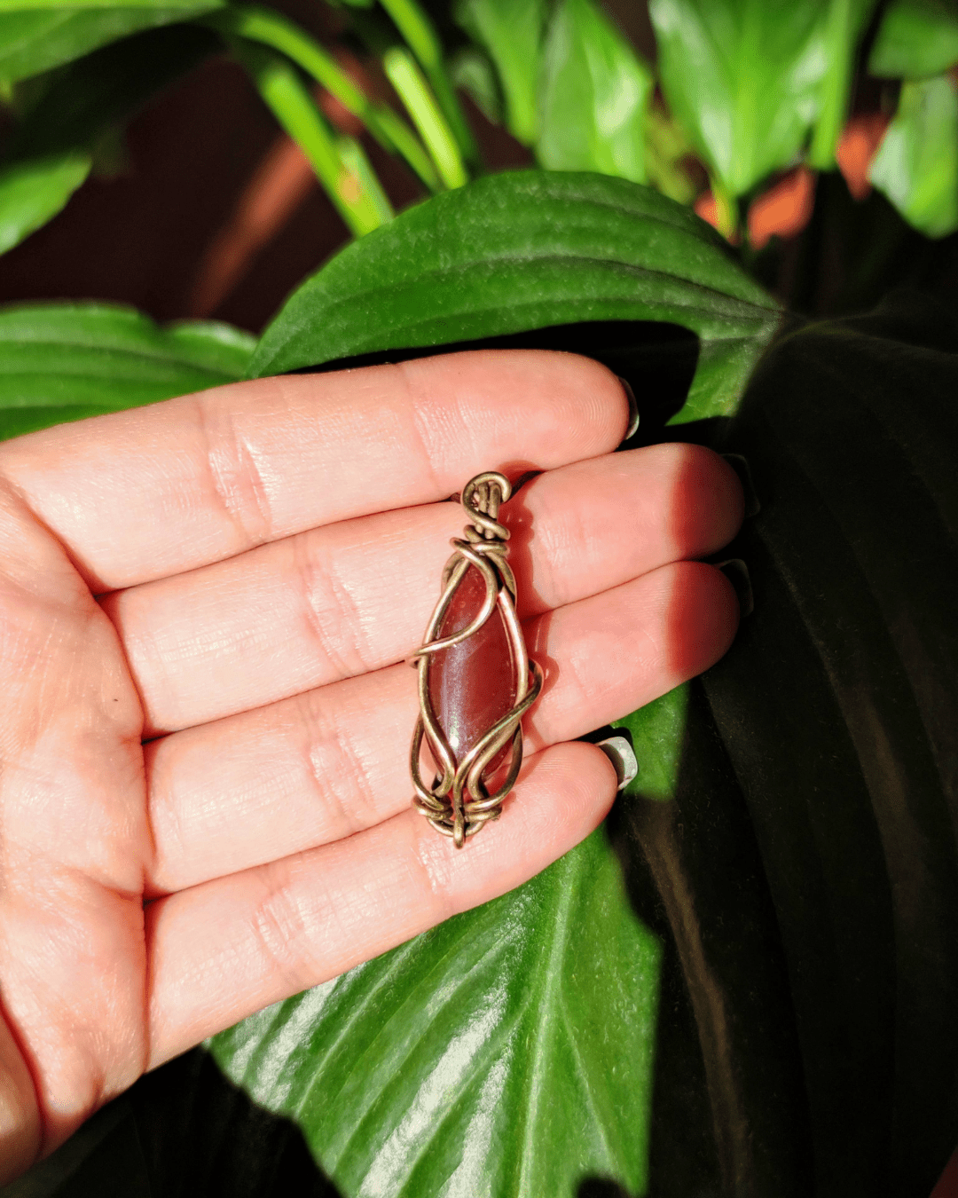Chili • Red Agate Pendant For Creativity in Lebanon at Sacred