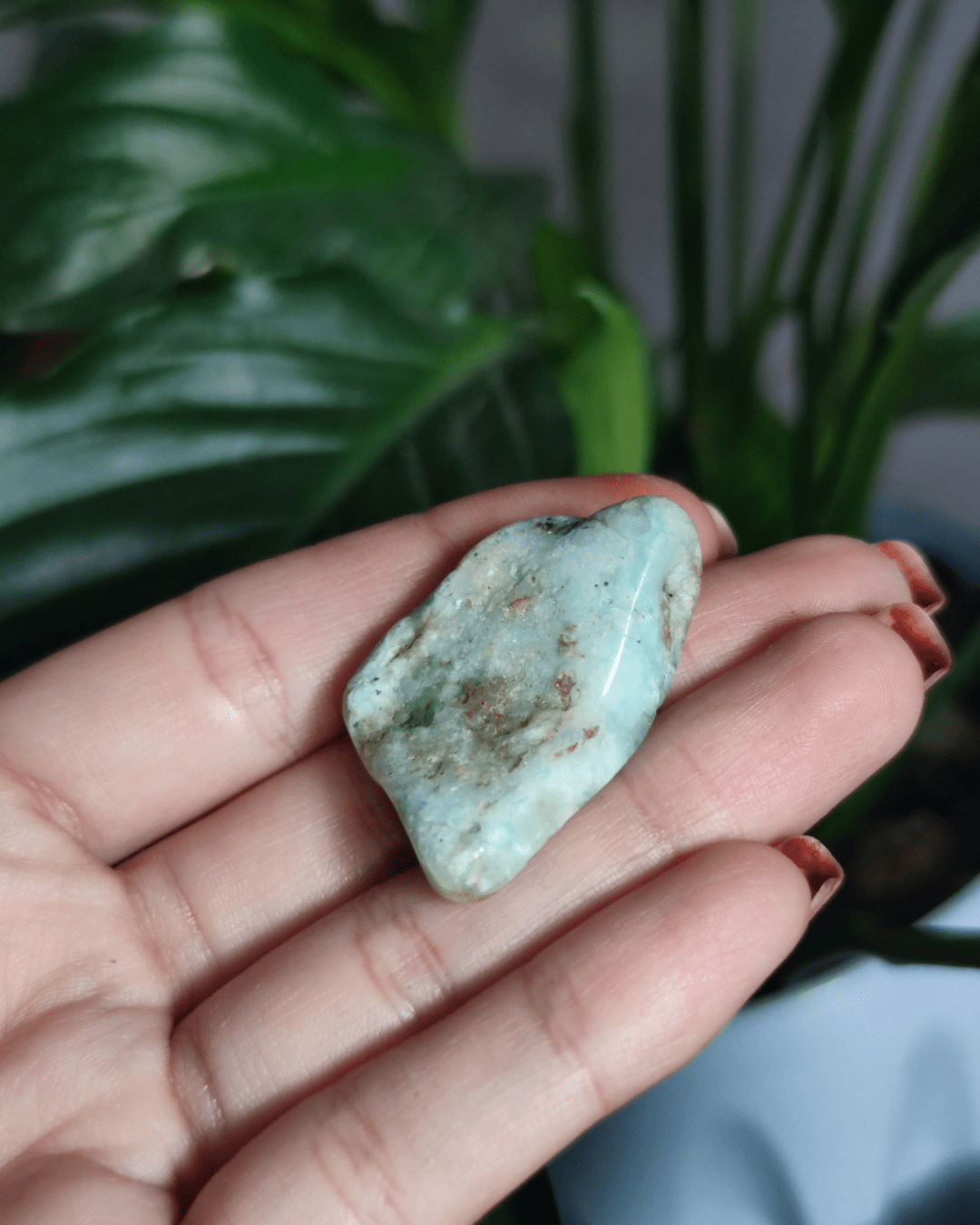 Invest in our Chrysoprase Crystal from our genuine Crystal Collection in Lebanon at Sacred!