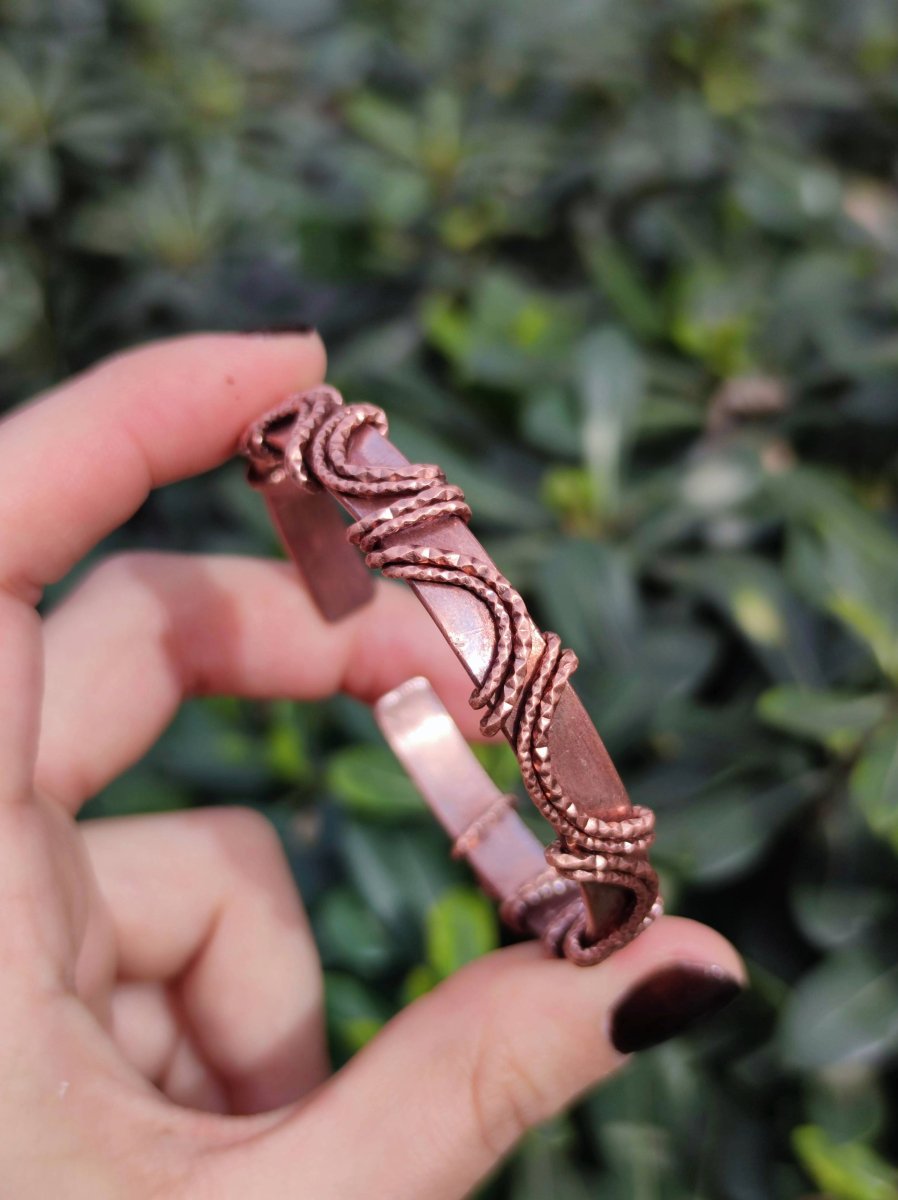 Invest in our Copper Bangle in Lebanon at Sacred