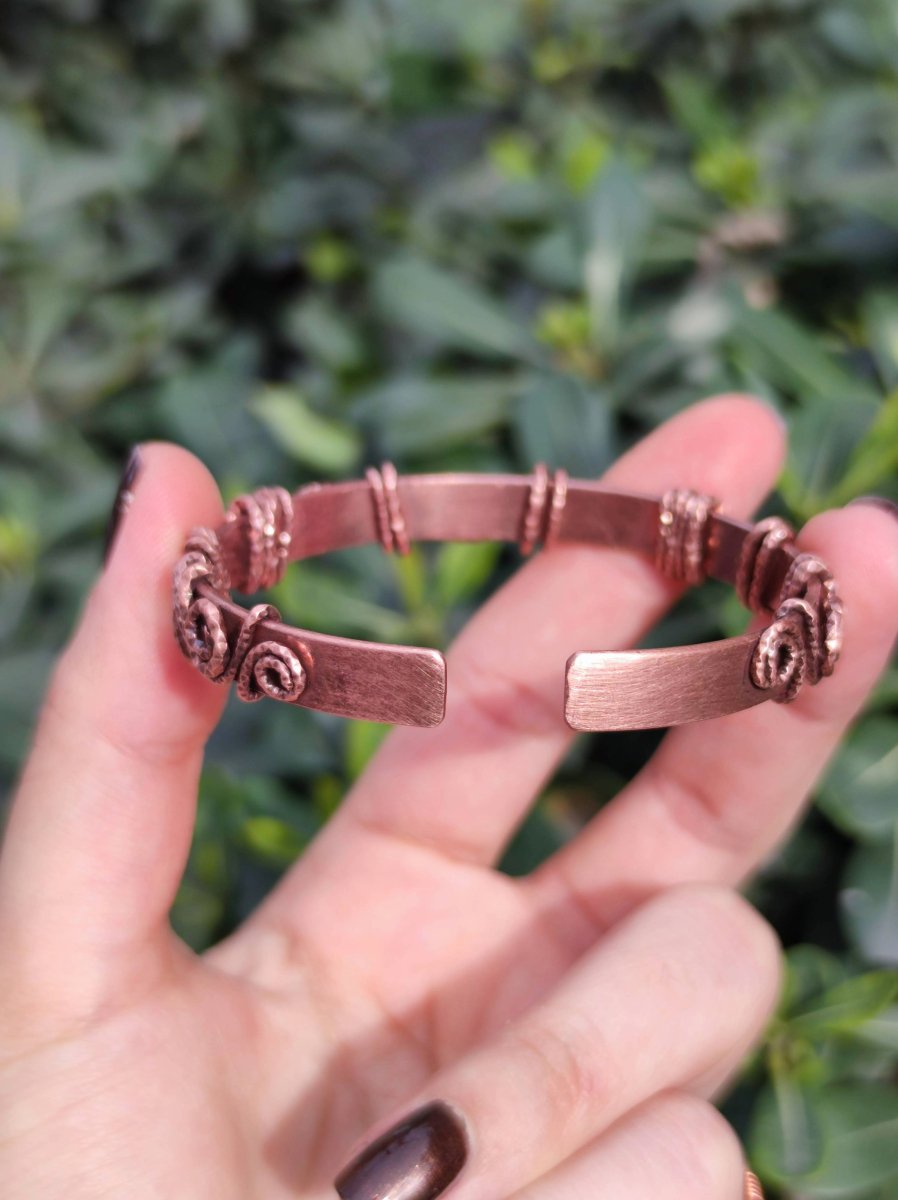 Invest in our Copper Bangle in Lebanon at Sacred