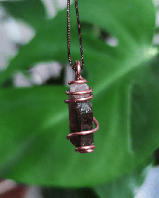 Balance & Deep Rooting with our Cosmic Anchor! Invest in our Smoky Quartz Necklace from our Energy Cleansing Jewelry Collection in Lebanon at Sacred.