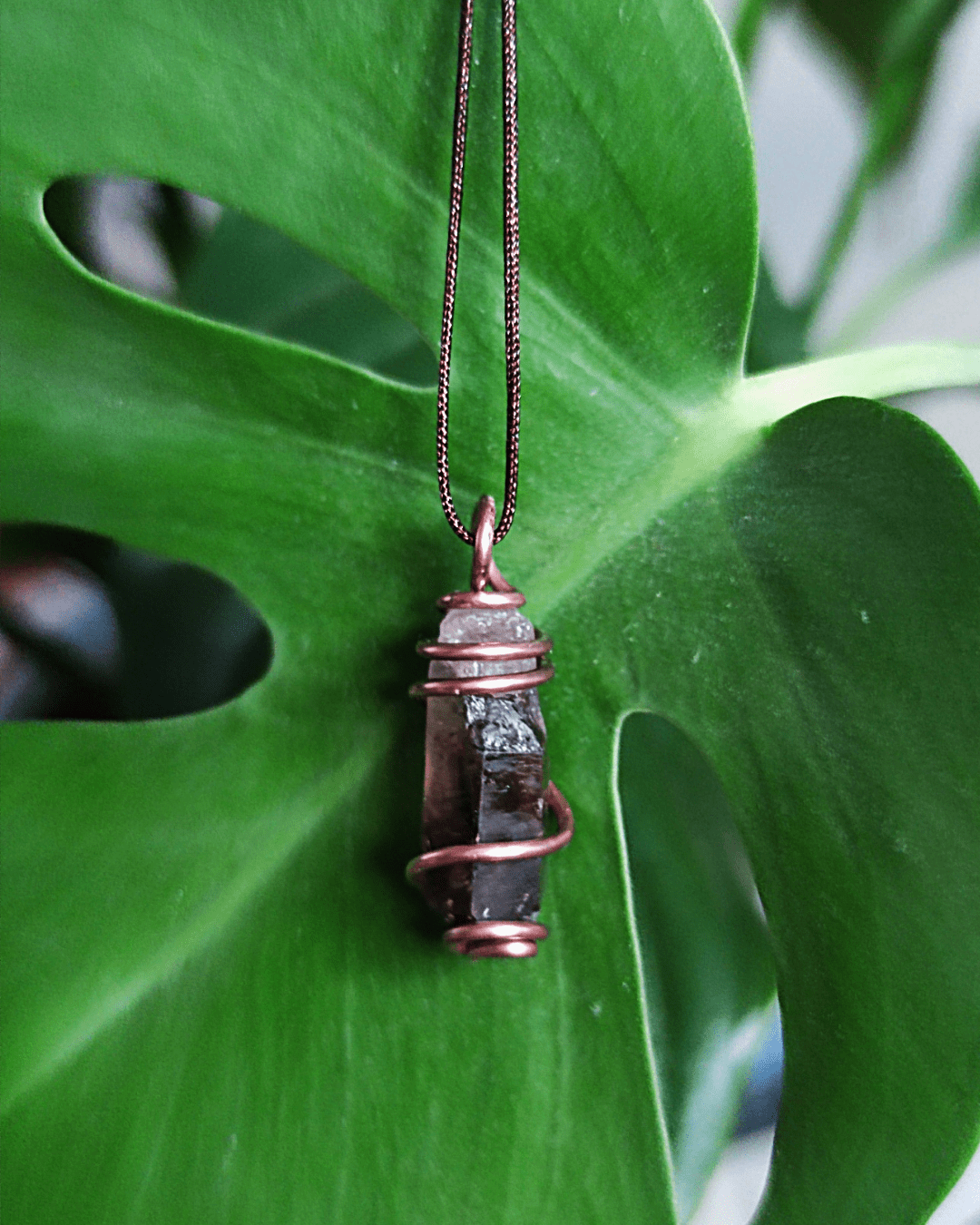 Balance & Deep Rooting with our Cosmic Anchor! Invest in our Smoky Quartz Necklace from our Energy Cleansing Jewelry Collection in Lebanon at Sacred.