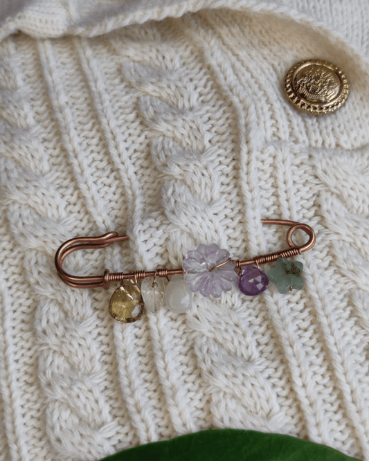 Crystal Confetti Pin - Sacred