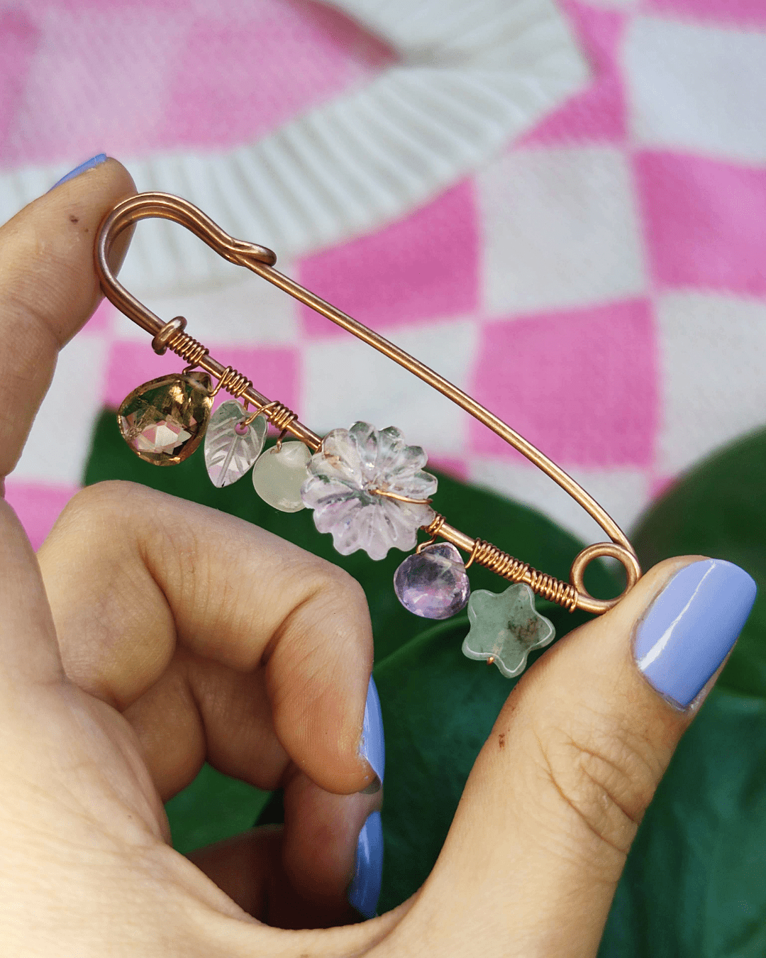 Crystal Confetti Pin - Sacred