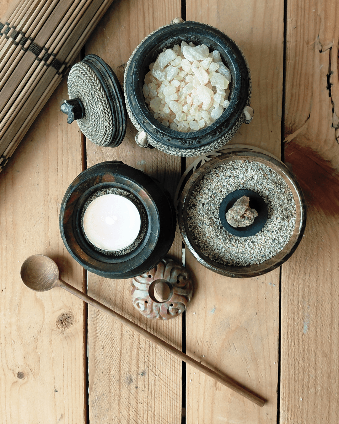 Enhance your Protection Rituals with our Echoes of Earth from our Ritual Altar Sets! Unique & Exclusive at Sacred!