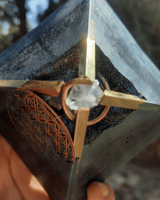 Elara – The Shift - Orgonite Pyramid - Sacred