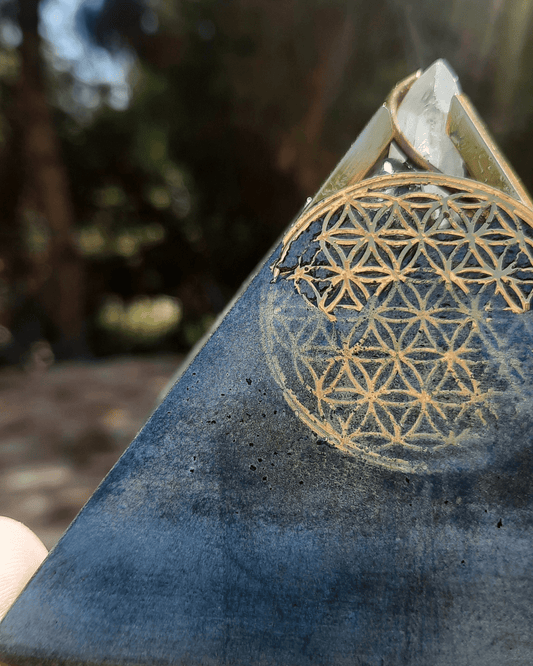 Elara – The Shift - Orgonite Pyramid - Sacred