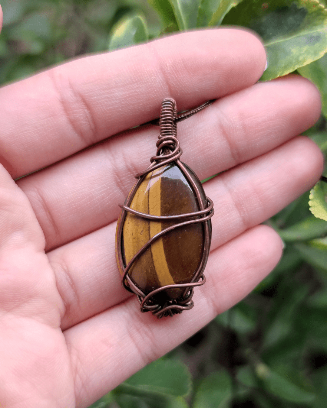 Invest in our Tiger’s Eye Necklace from our wide Energy Cleansing Jewelry Collection in Lebanon at Sacred!