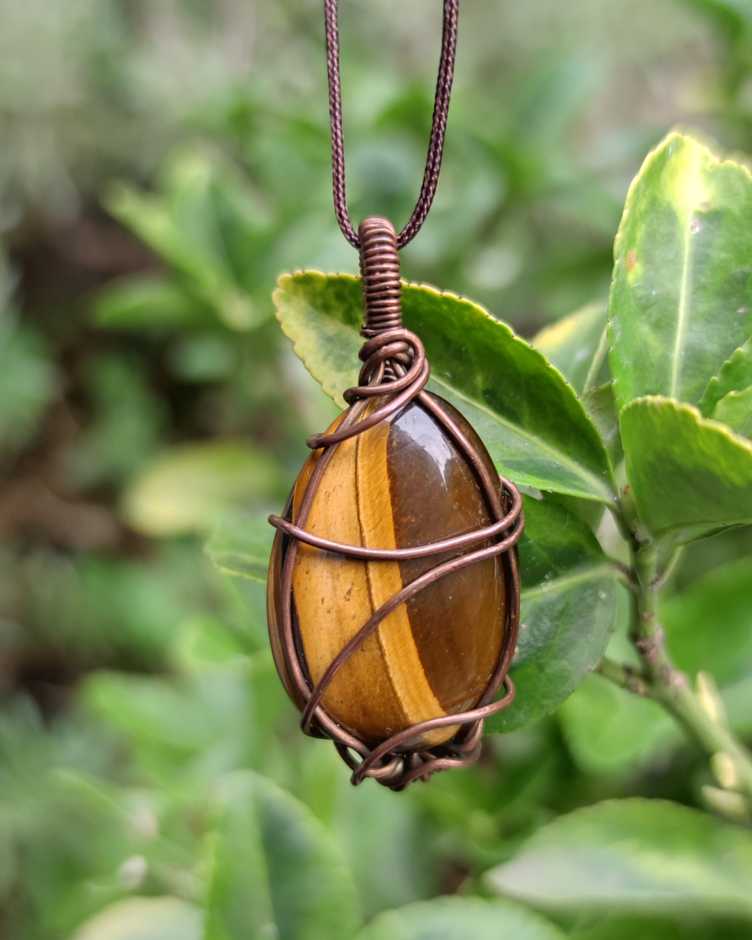 Invest in our Tiger’s Eye Necklace from our wide Energy Cleansing Jewelry Collection in Lebanon at Sacred!