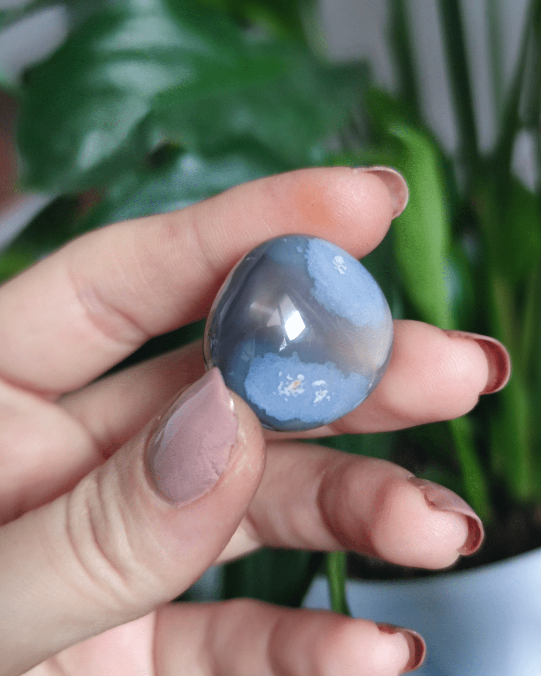 Invest in our Flower Agate • The Stone of New Beginnings from our genuine Crystal Collection in Lebanon at Sacred!
