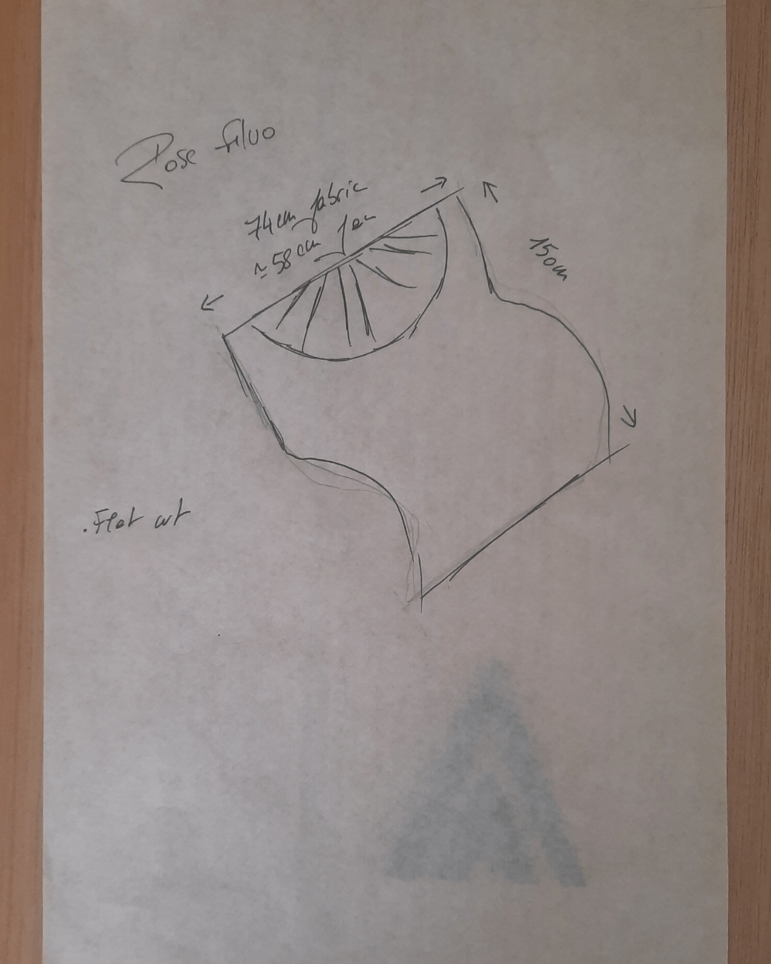 Fluo Rose - Veil Fan - Sacred