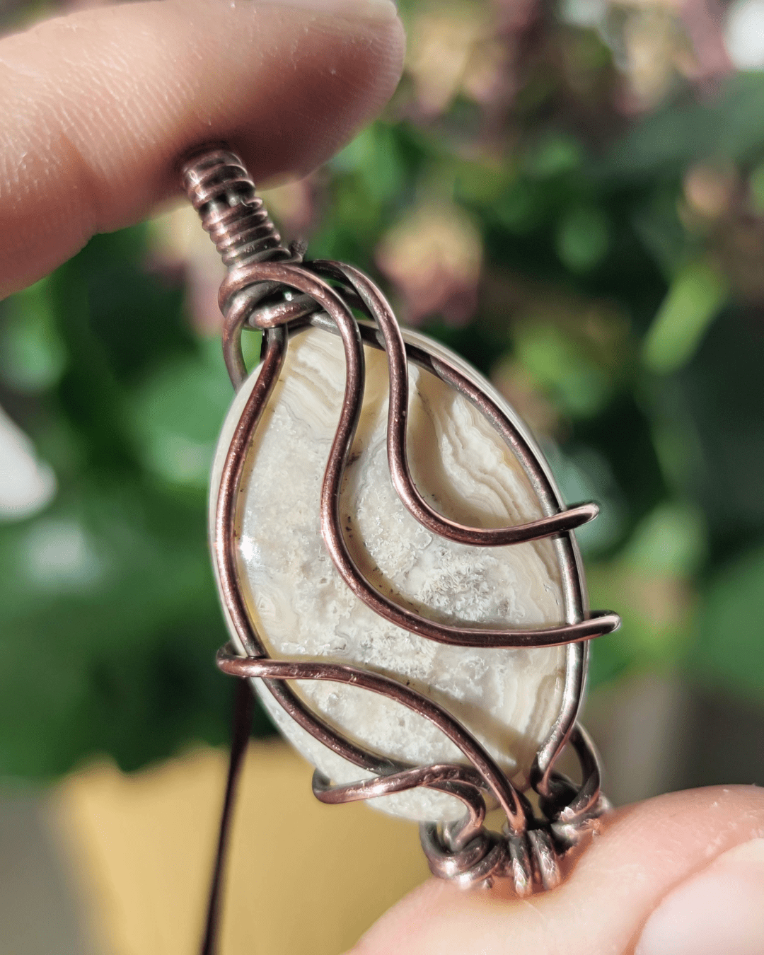 Invite pure optimism & joy with Laughter. Invest in our authentic Crazy Lace Agate Pendant from our Energy Cleansing Jewelry Collection at Sacred in Lebanon.