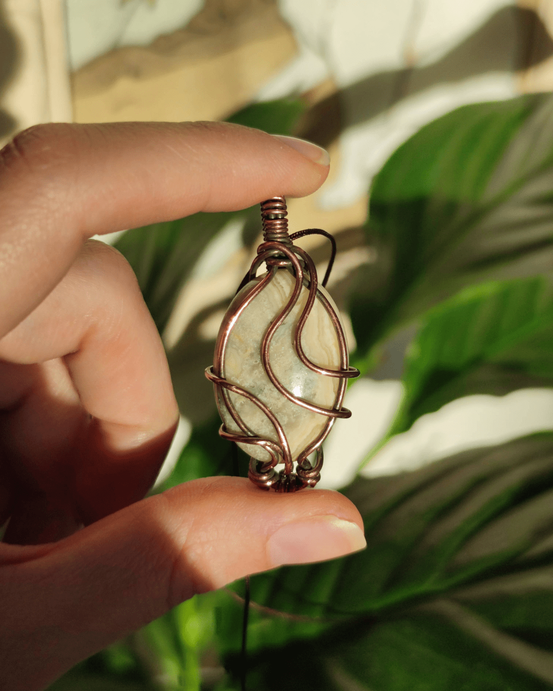 Invite pure optimism & joy with Laughter. Invest in our authentic Crazy Lace Agate Pendant from our Energy Cleansing Jewelry Collection at Sacred in Lebanon.