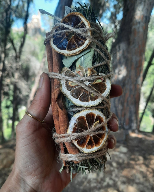 Invest in our Lemon-Cinnamon Mix Smudge in Lebanon at Sacred