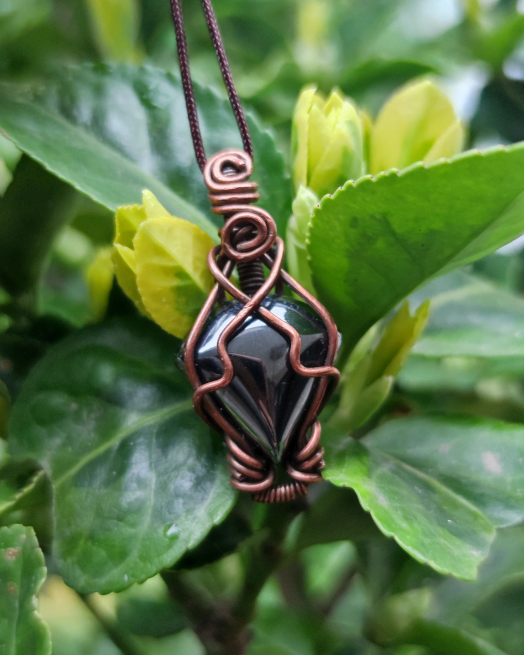 Liquid Metal • Hematite Pendant For Mental Focus in Lebanon at Sacred