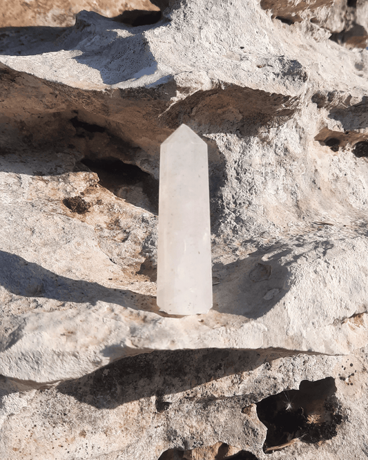 Milky Quartz Point - Sacred
