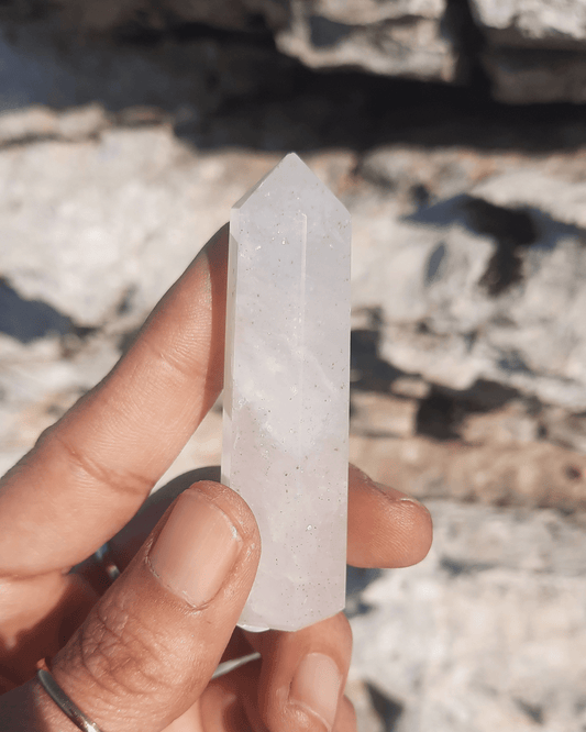 Milky Quartz Point - Sacred