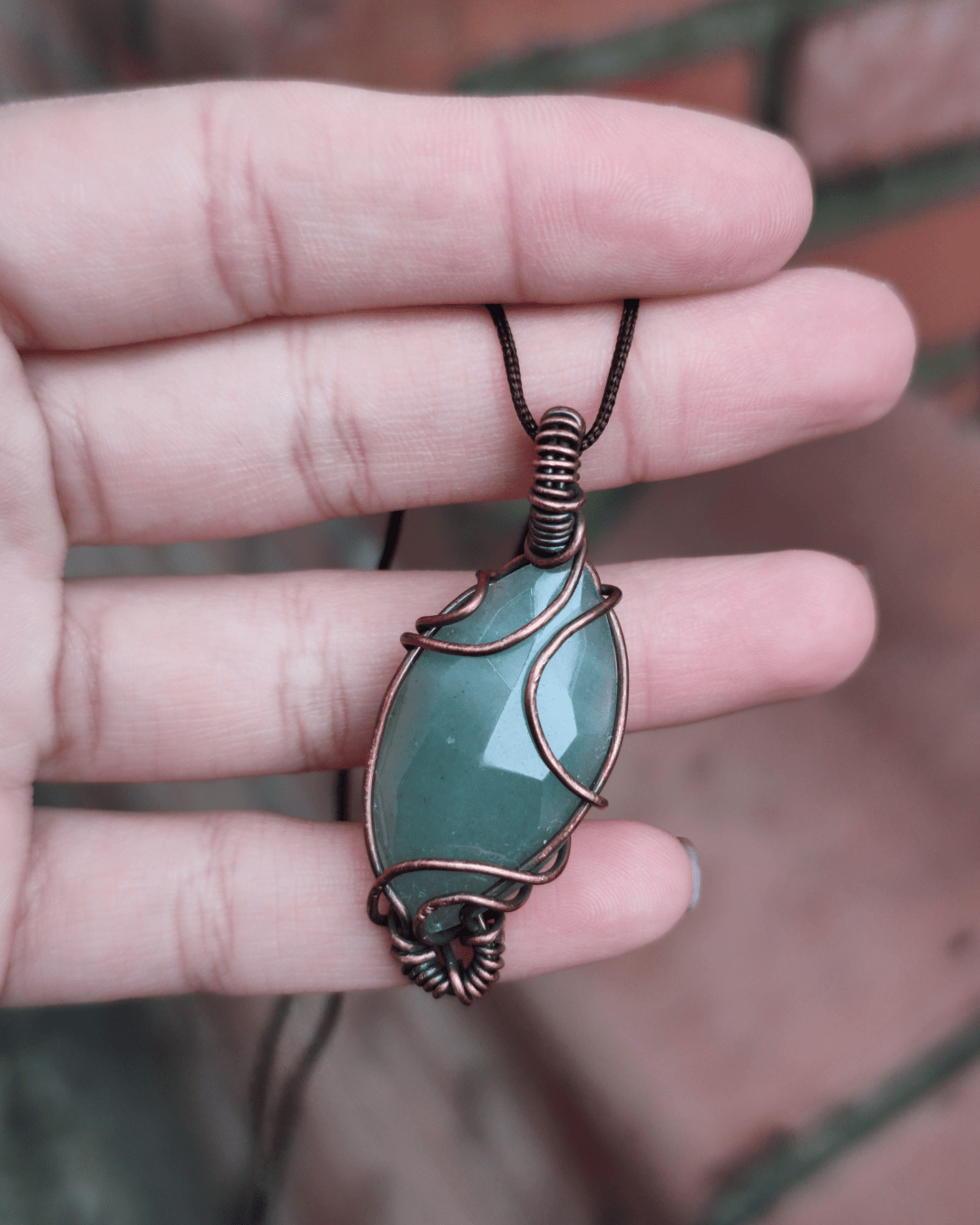 Nymphe Verte • Green Aventurine Necklace for Opportunity in Lebanon at Sacred