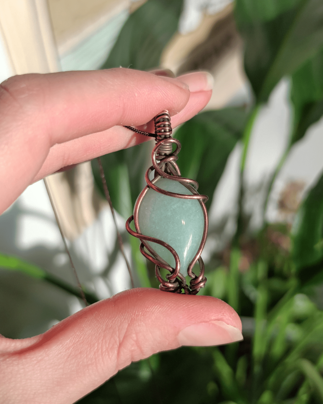 Invest in our Green Aventurine Necklace for Opportunity from our Energy Cleansing Jewelry in Lebanon at Sacred!