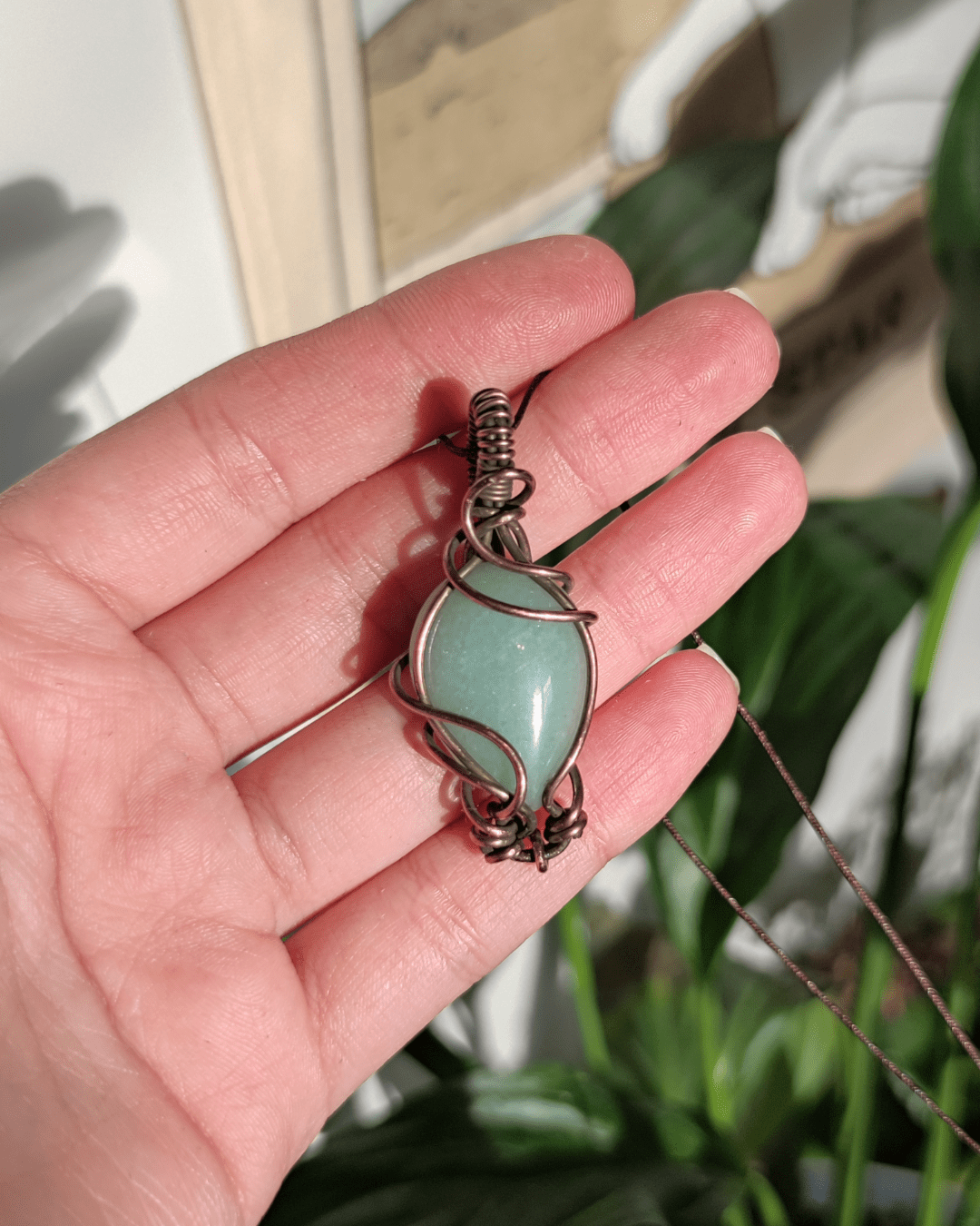 Invest in our Green Aventurine Necklace for Opportunity from our Energy Cleansing Jewelry in Lebanon at Sacred!