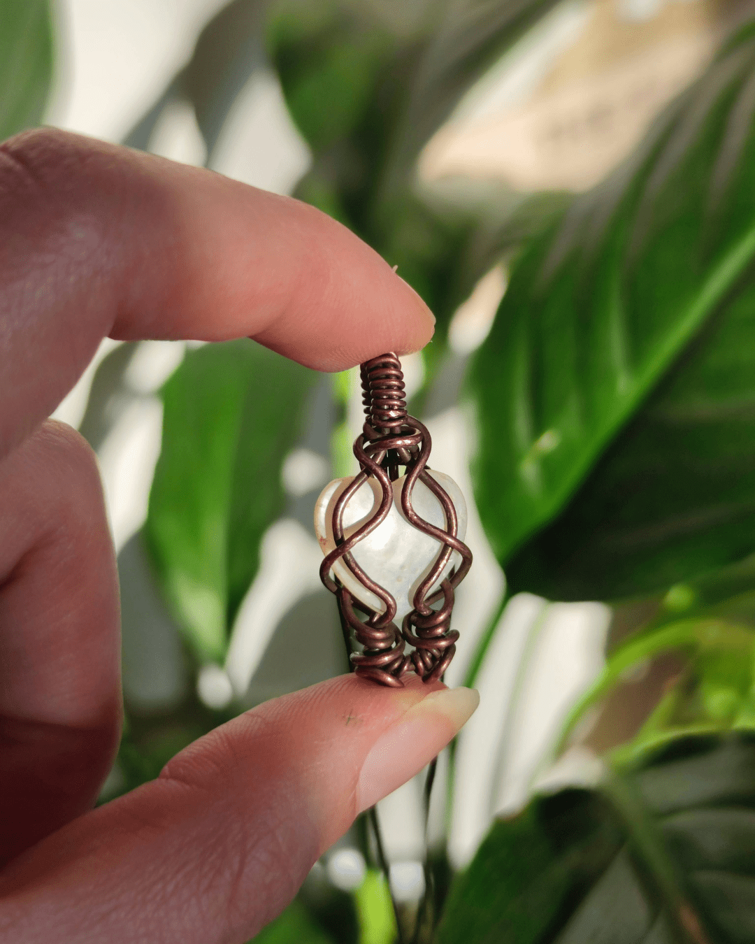 Calm the Emotional Tides with Ocean Heart. Invest in our Mother of Pearl Pendant from our Handcrafted & Energy Cleansing Jewelry in Lebanon at Sacred.