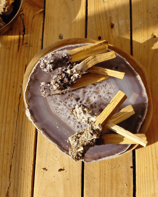 Invest in our ethically sourced Palo Santo • The Botanical Edition For Charging in Lebanon at Sacred!