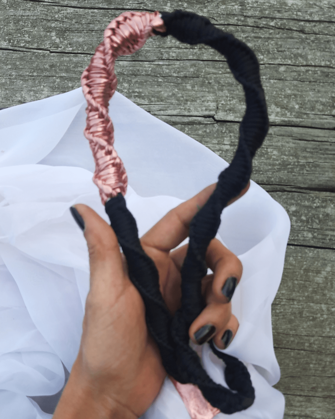 Pink Angel - Veil Poi - Sacred