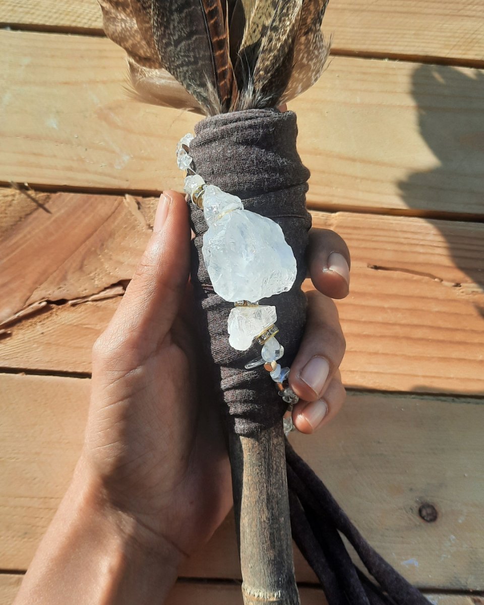 Invest in our Quartz Smudging Wand in Lebanon at Sacred