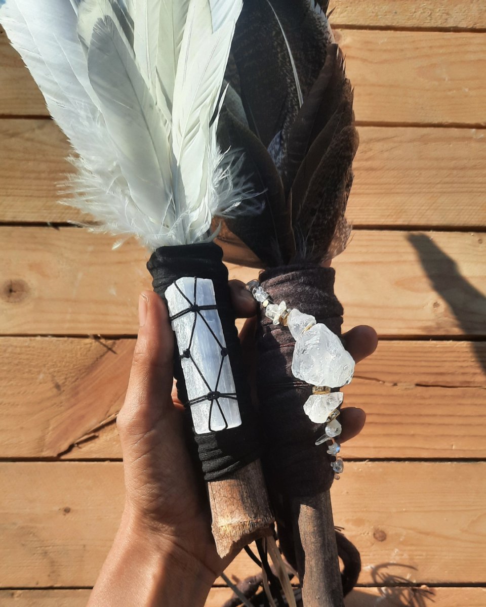 Invest in our Quartz Smudging Wand in Lebanon at Sacred