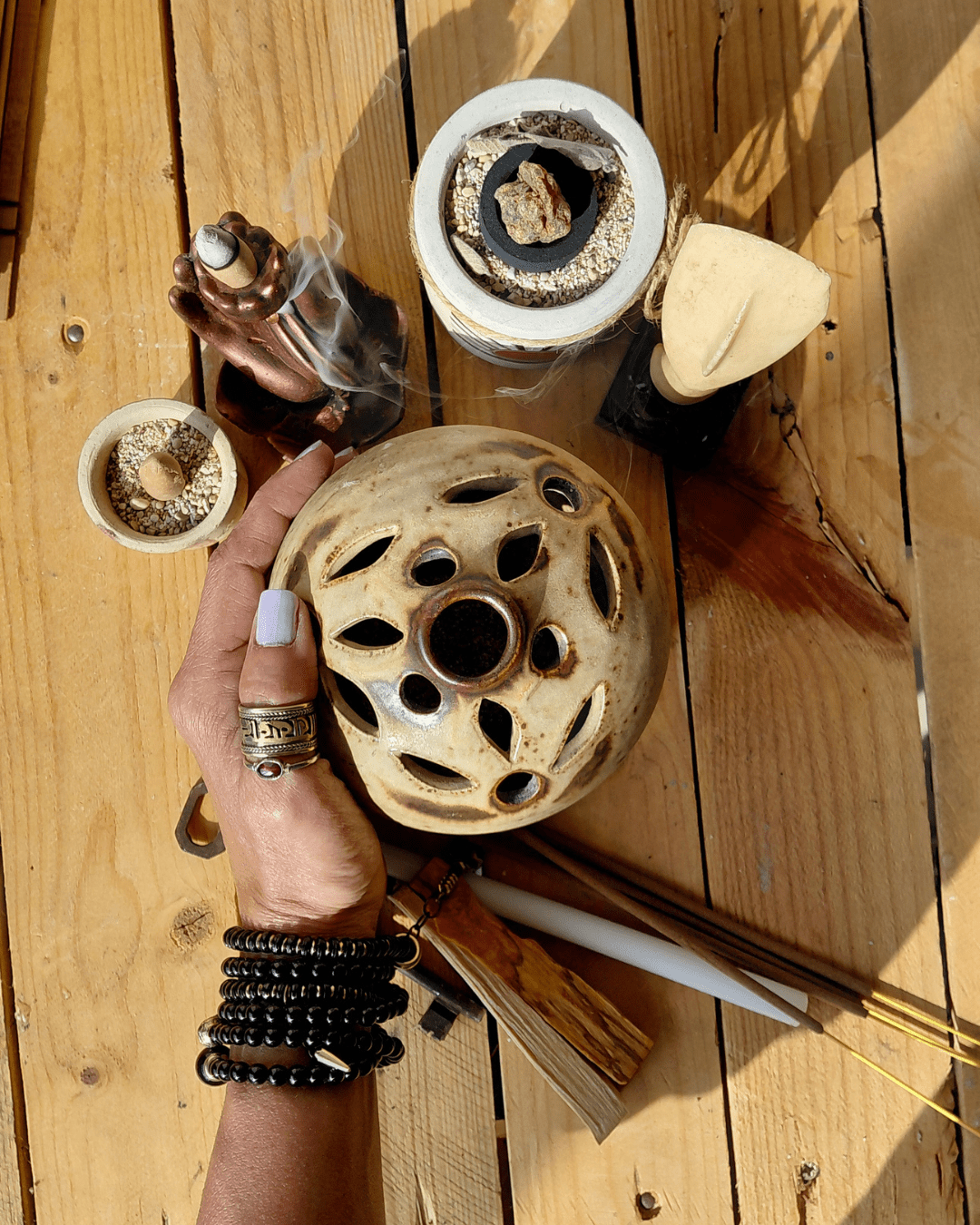 Honor the Divine Feminine with our Rhea Devotional Space from our Ritual Altar Sets! Unique & Exclusive at Sacred!