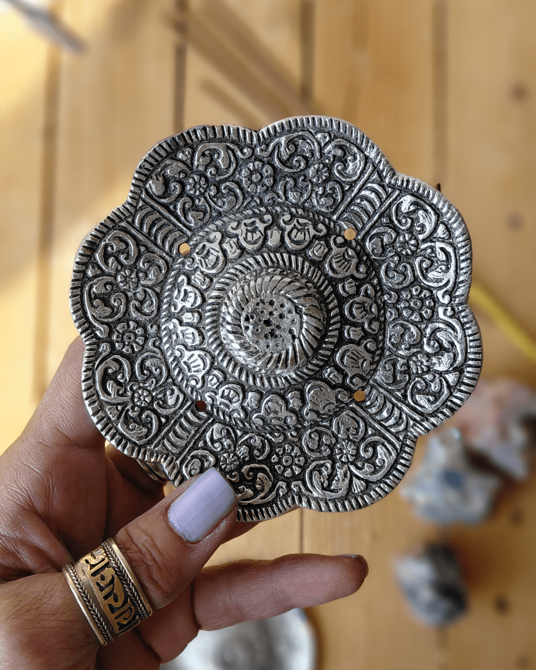 Invest in our Sacred Mandala • Antique Incense Holder from our Incense Burners Collection in Lebanon at Sacred!