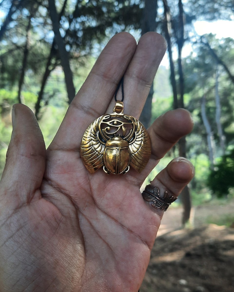 Scarab Necklace in Lebanon Sacred Lebanon
