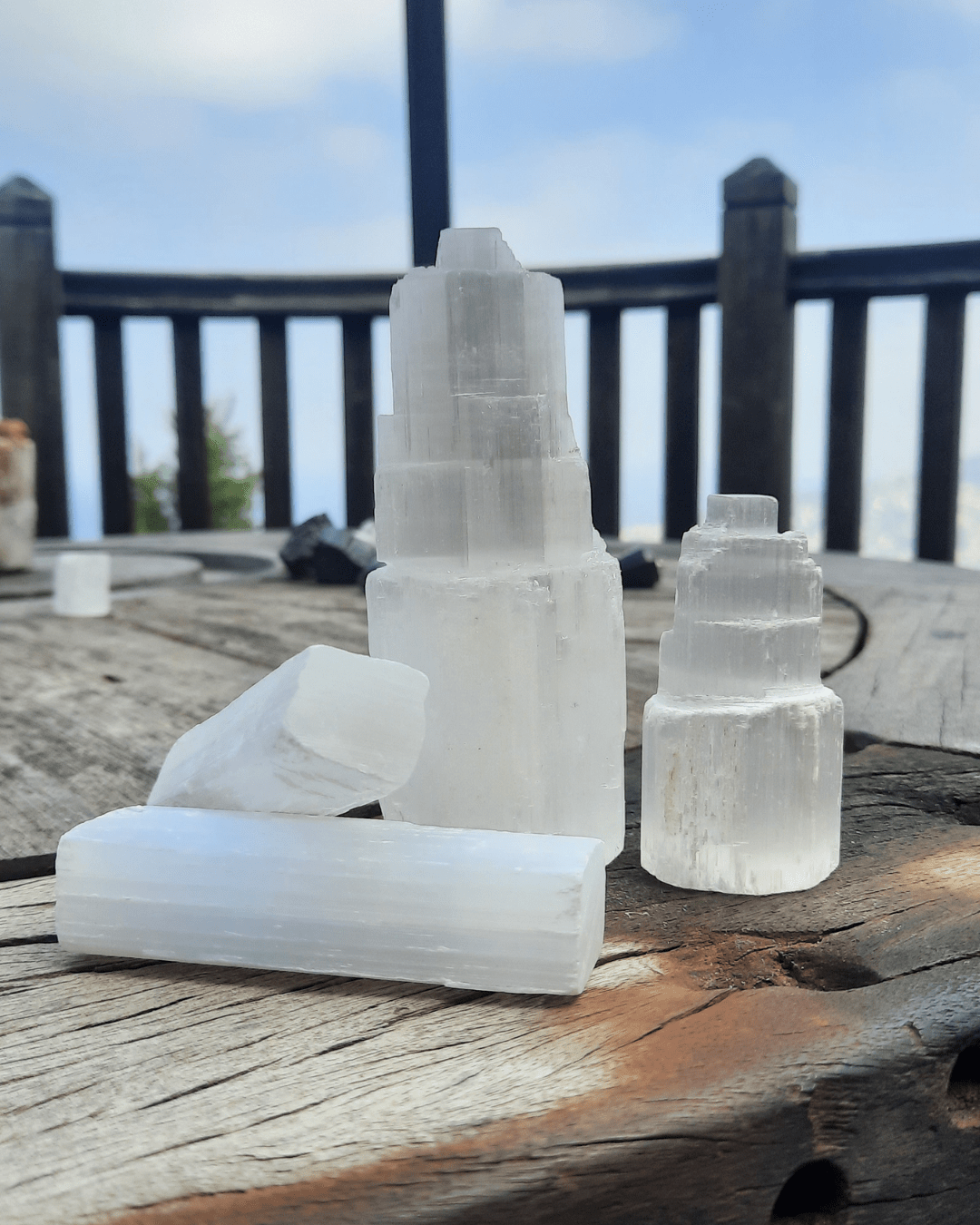 Selenite Tower - Sacred