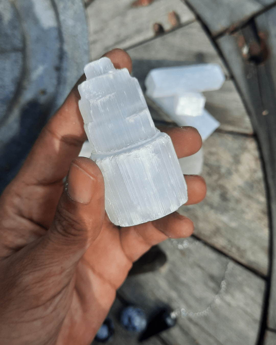 Selenite Tower - Sacred