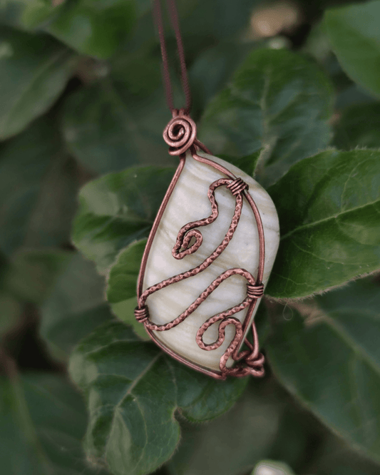 Serpentine Snake Necklace - Sacred