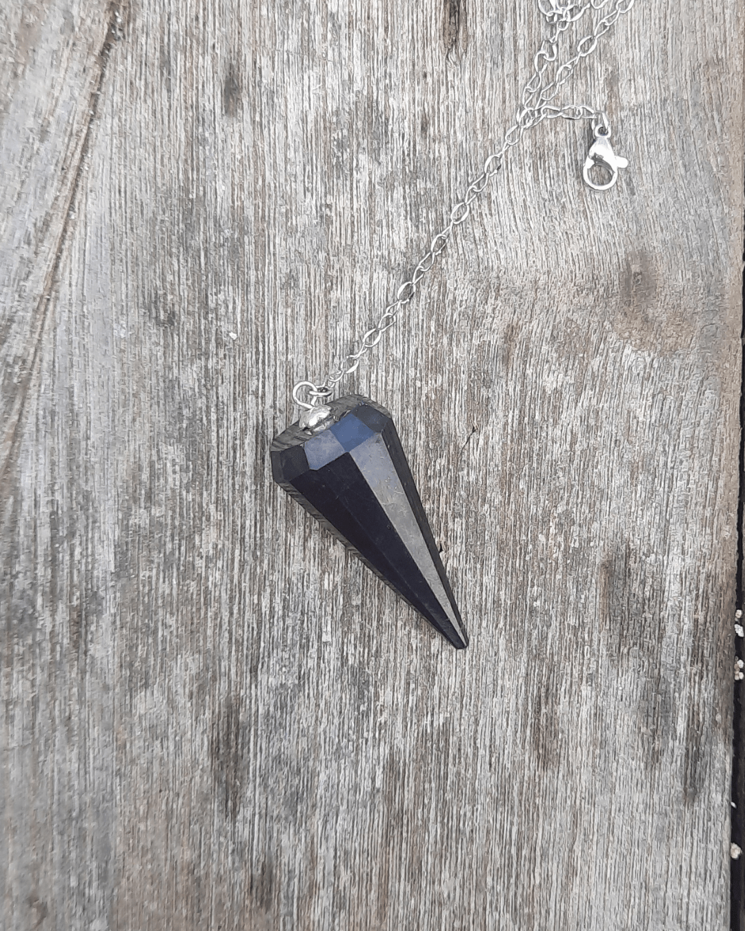 Shungite Pendulum - Sacred
