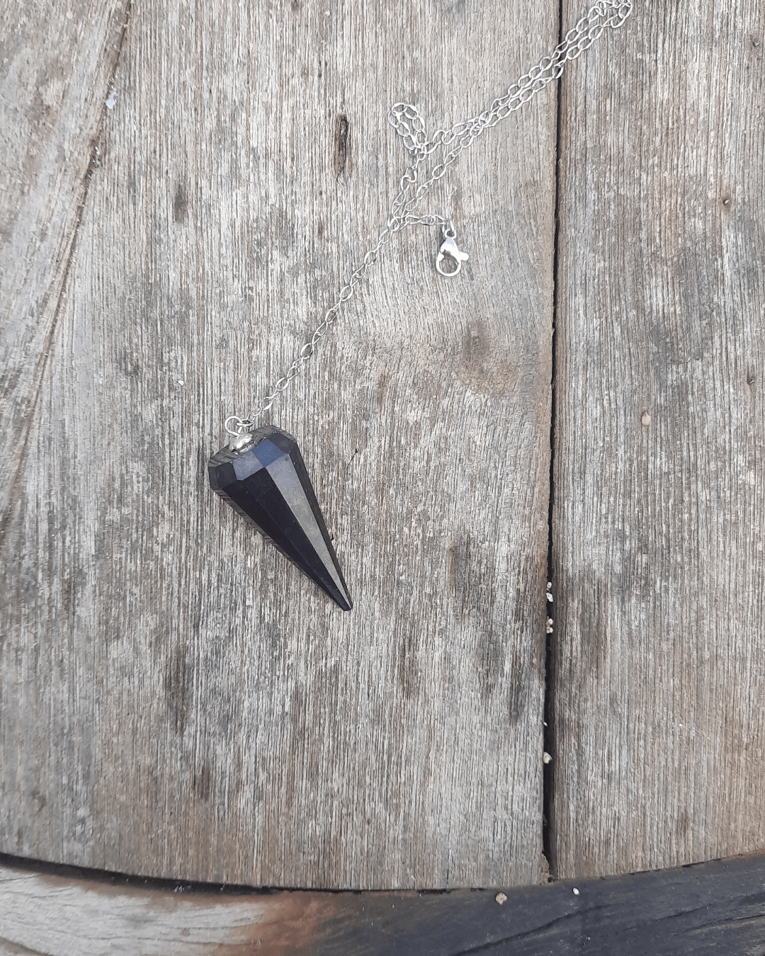 Shungite Pendulum - Sacred