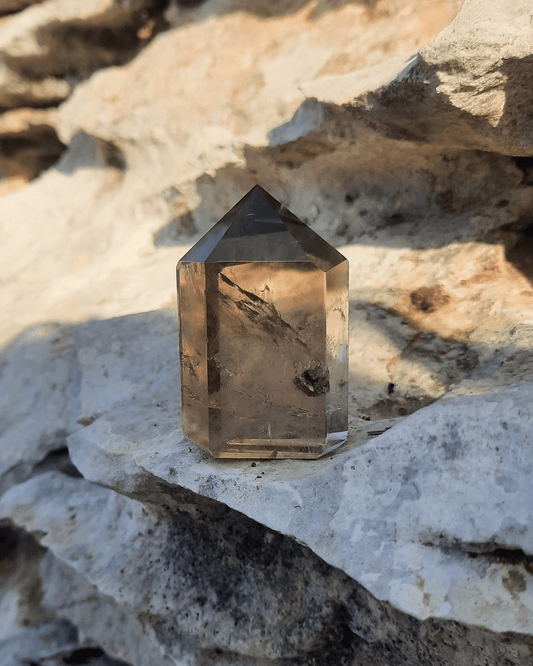 Smoky Quartz Tower - Sacred