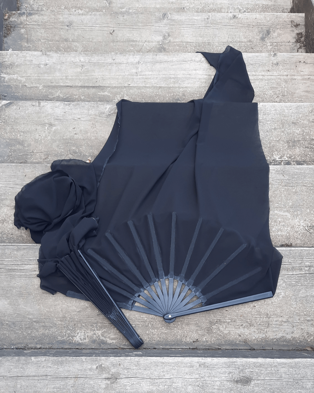 Swan Noir - Veil Fan - Sacred