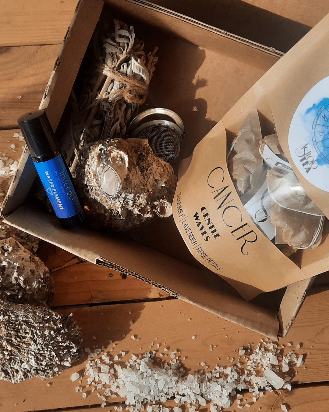 The Energies of Cancer – Zodiac Gift Boxes - Sacred