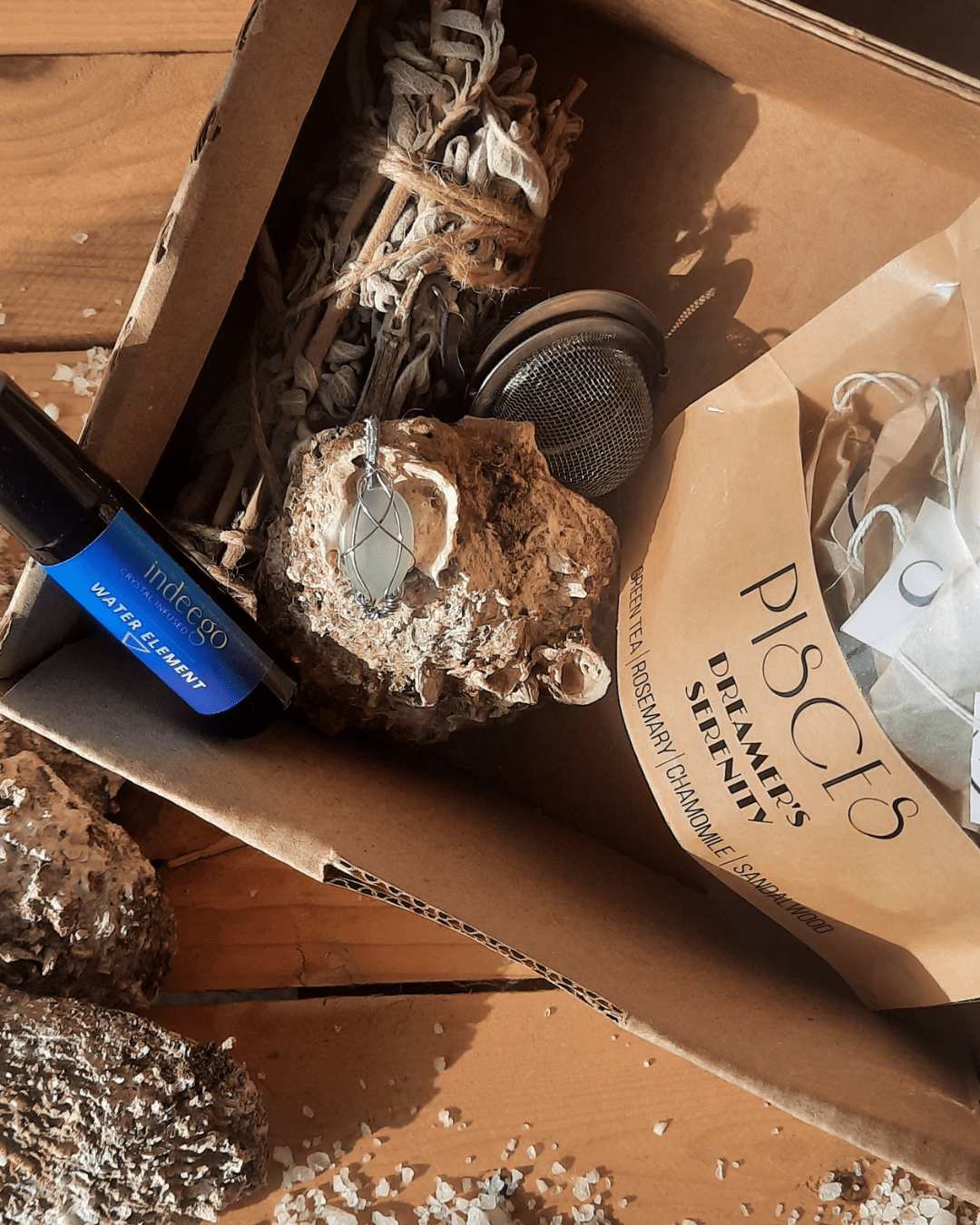 The Energies of Pisces – Zodiac Gift Boxes - Sacred