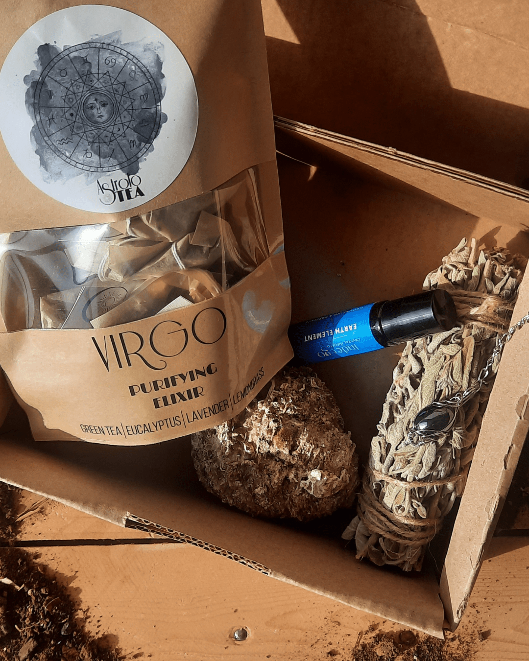 The Energies of Virgo – Zodiac Gift Boxes - Sacred