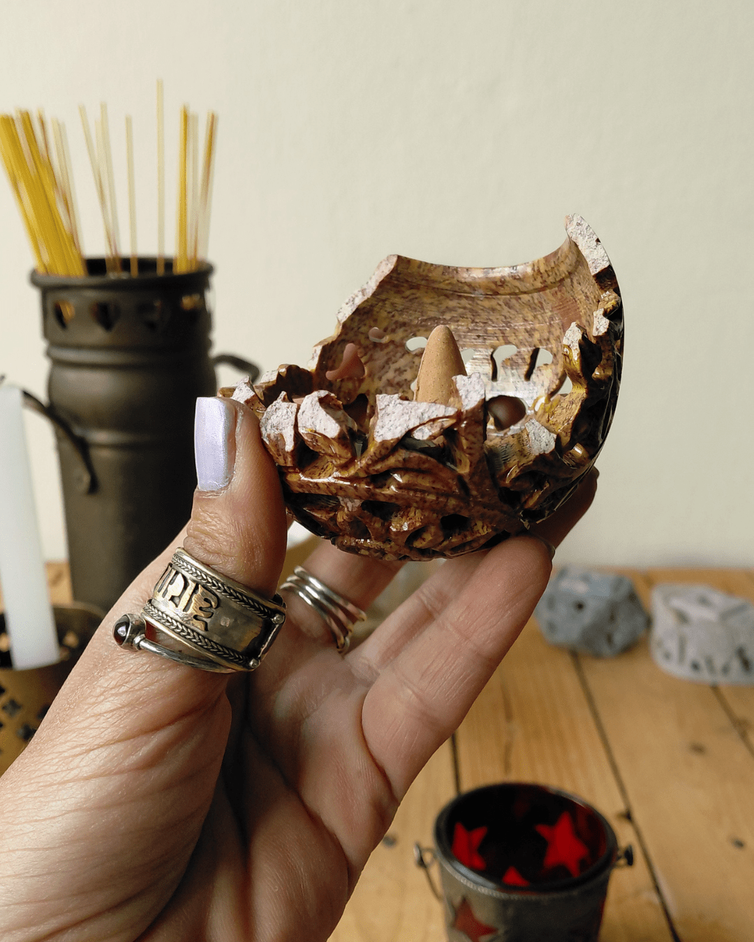 The Minimalistic Nebula • Soapstone & Metal Altar in Lebanon at Sacred