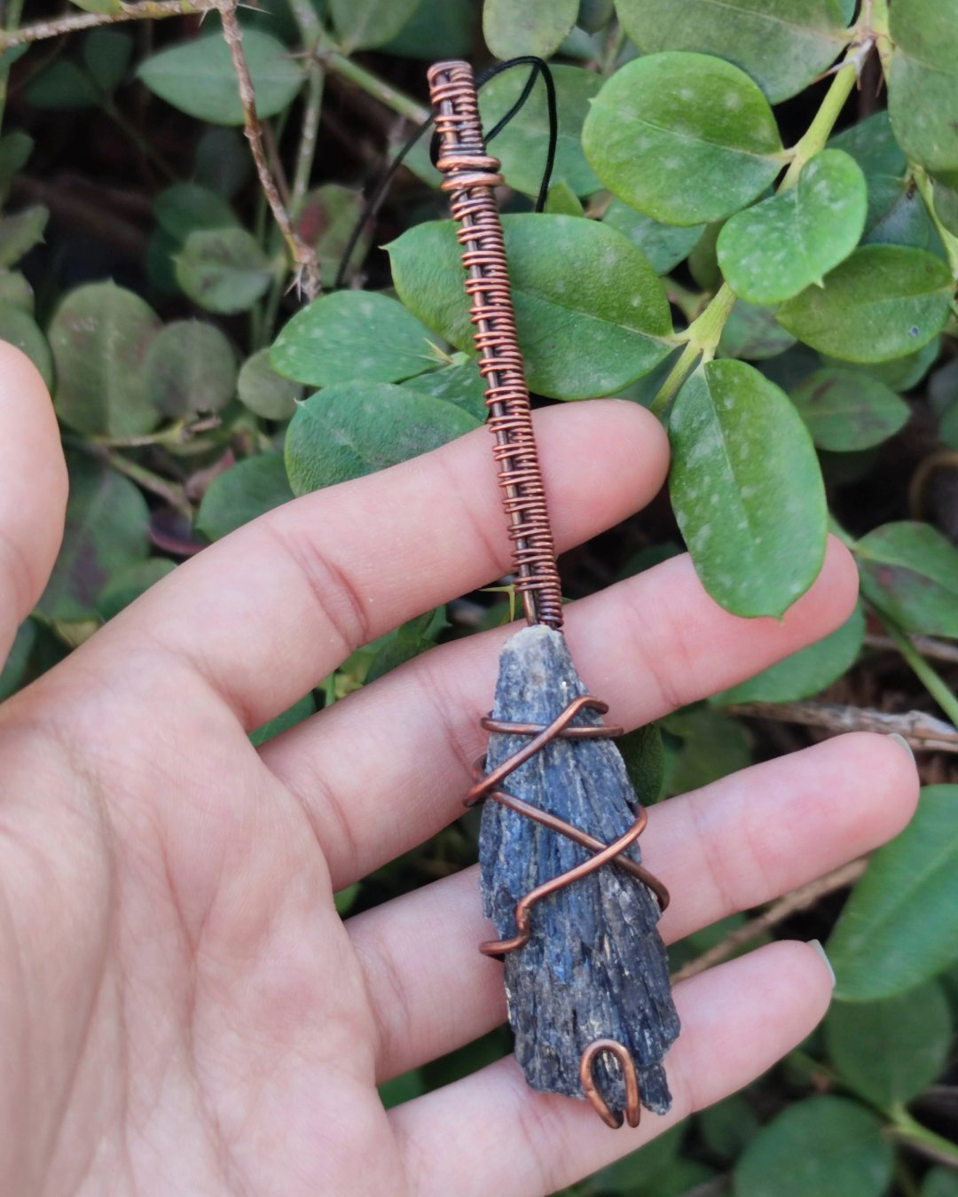 The Wand - Black Kyanite - Sacred