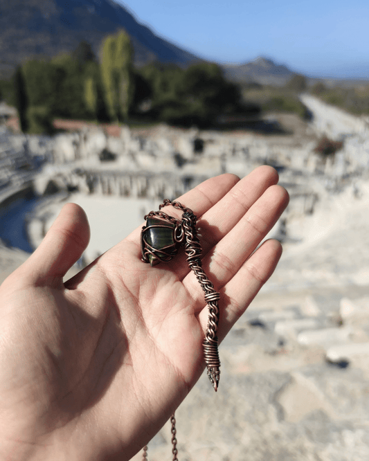 Tiger's Eye Viking Axe - Sacred