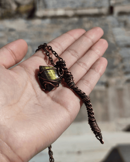Tiger's Eye Viking Axe - Sacred