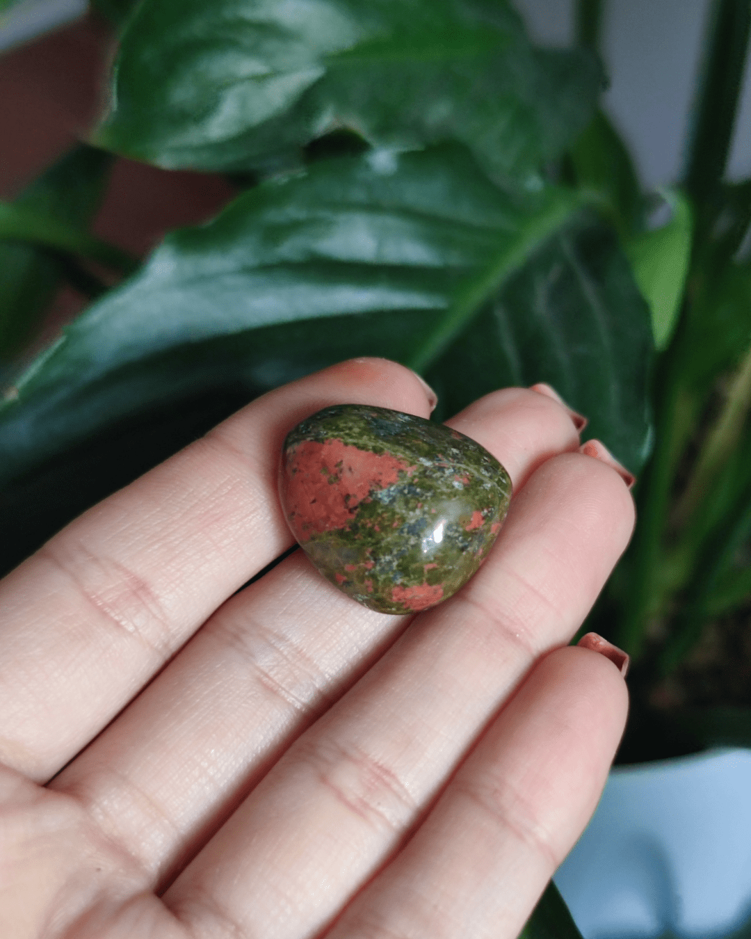 Invest in our Unakite Crystal • The Stone of Personal Growth from our genuine Crystal Collection in Lebanon at Sacred!