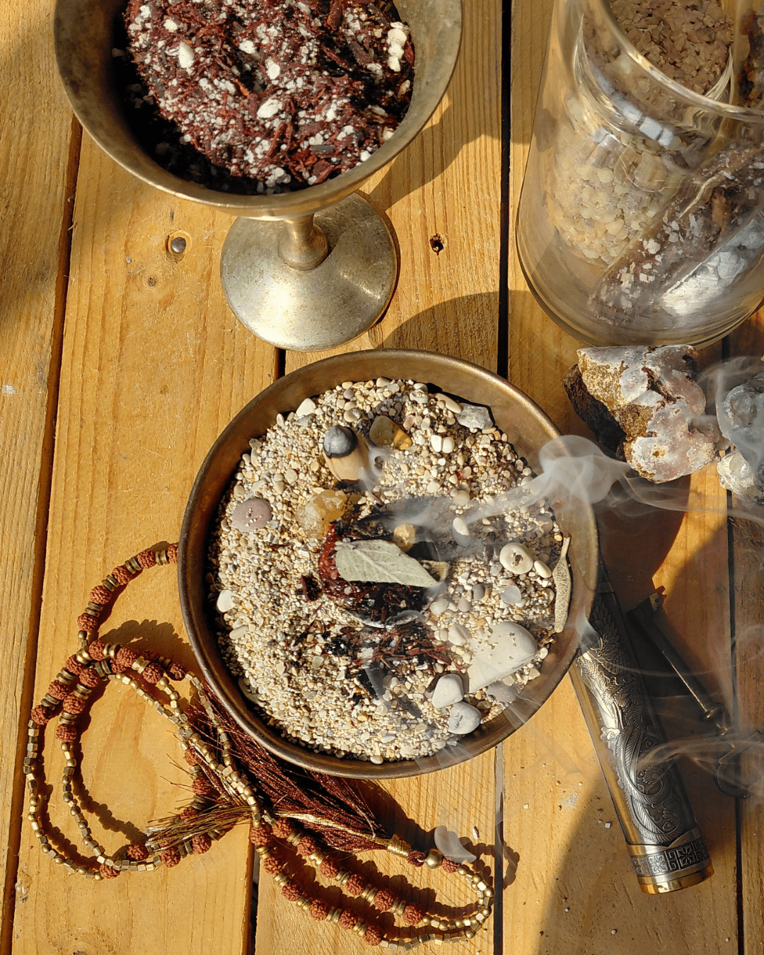 Venus Energy in Copper • Water & Earth Altar in Lebanon at Sacred